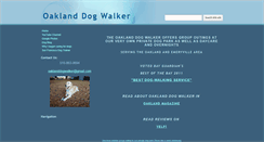 Desktop Screenshot of oakland-dog.com